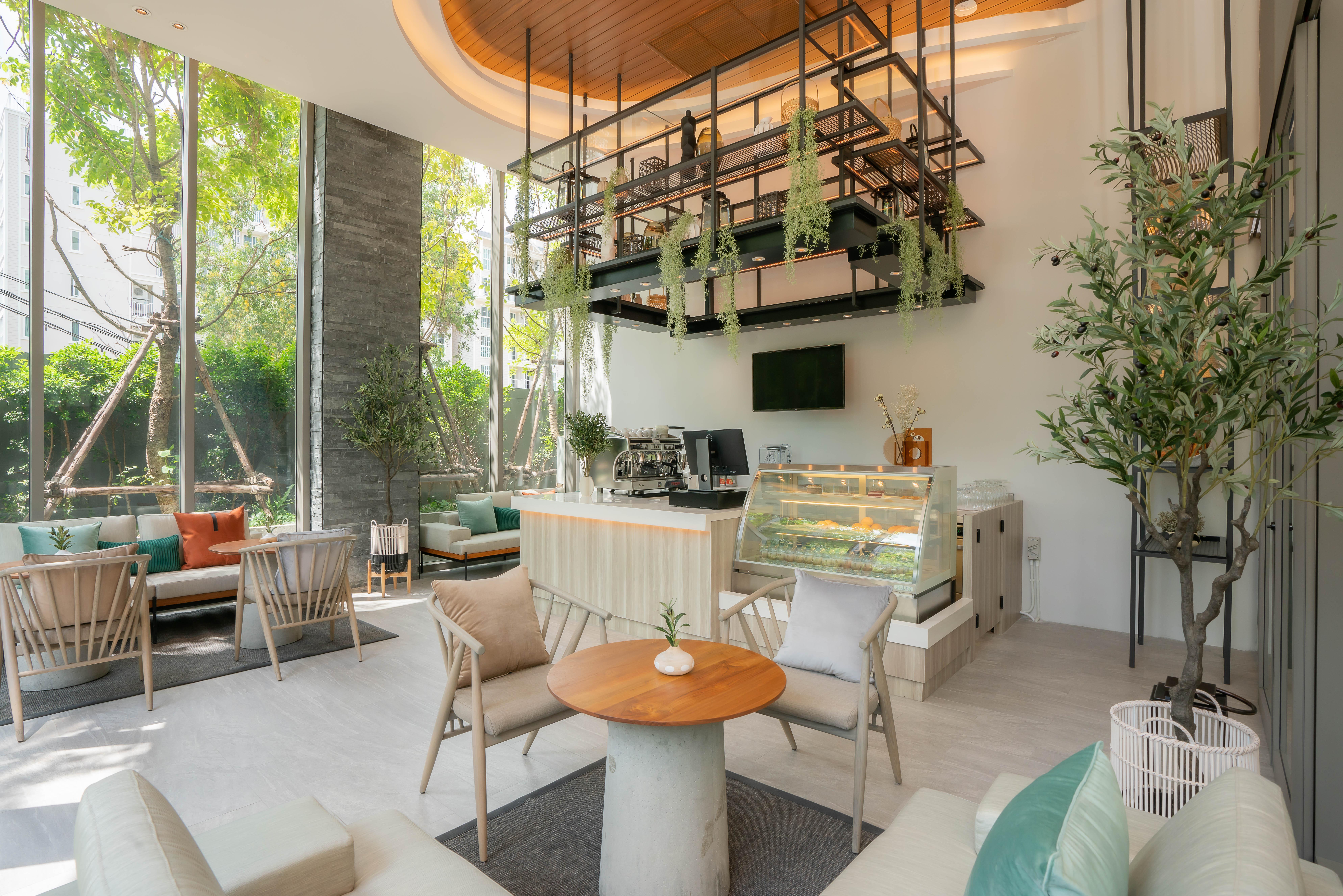 Bayphere Hotel Pattaya Jc 나 좀티엔 외부 사진 The Living Room, the hotel's lobby lounge